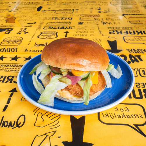 Classic chicken burger