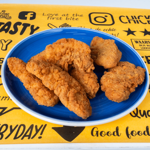 Spicy chicken strips