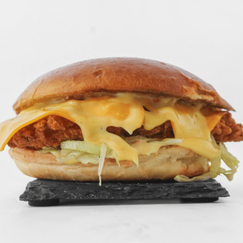 Crispy Chicken burger combo meals