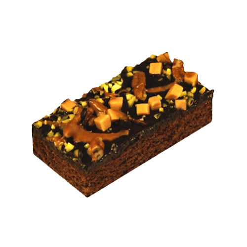 Pecan brownie bar