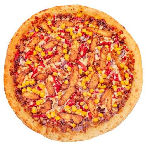 Pizza BBQ chicken