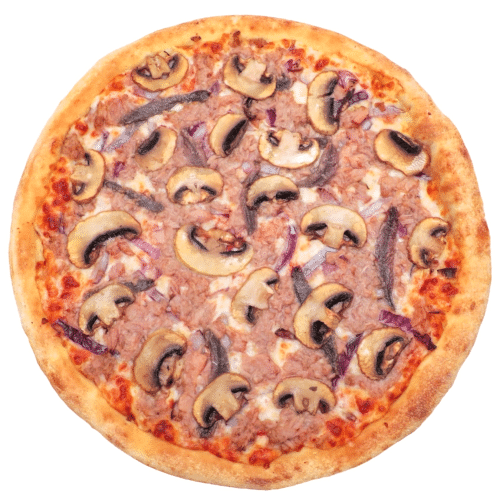 Pizza fish deluxe