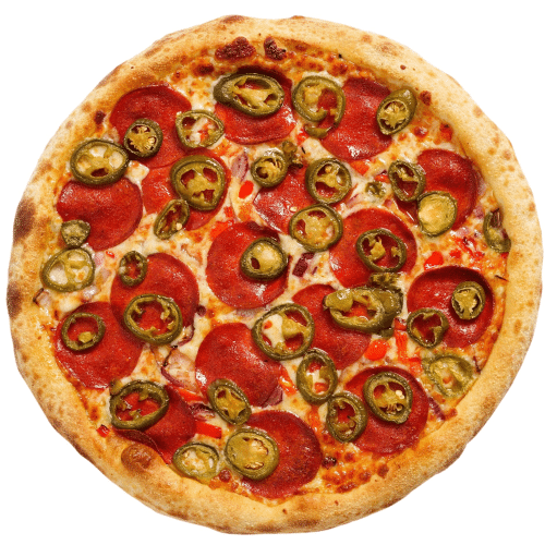 Pizza hot and spicy
