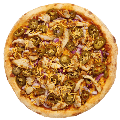 Pizza hot meat 'n cheese