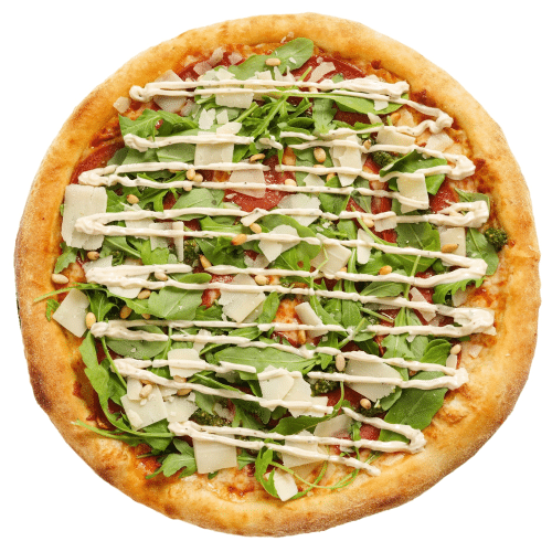 Pizza like carpaccio