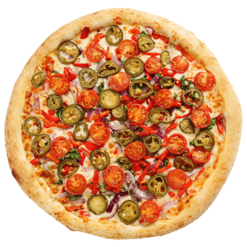 Pizza spicy veggie