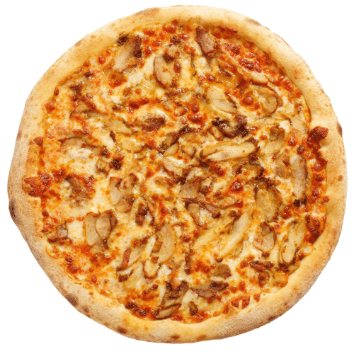 Pizza tender chicken shoarma