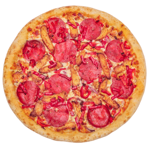 Pizza the boss' pepperoni