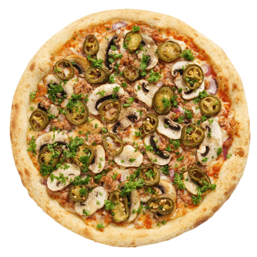 Pizza ultimate fish and spicy
