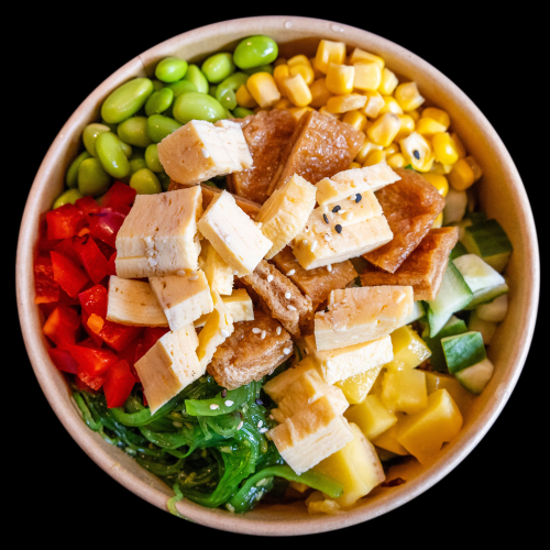 Poké bowl veggie