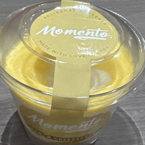 Momento lemon cheesecake