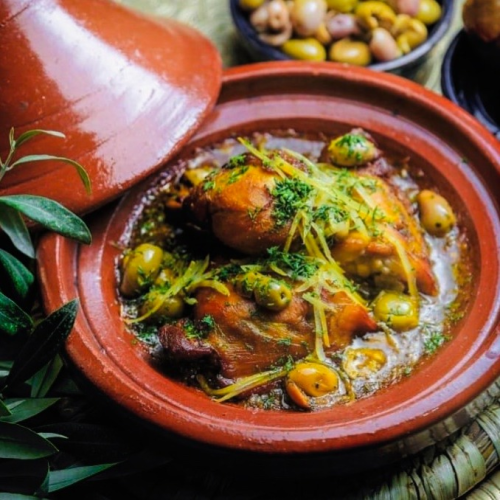 Tagine kip