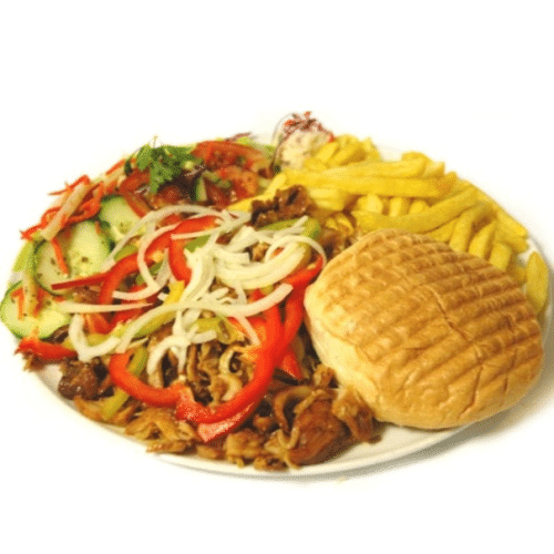Döner kebab schotel speciaal