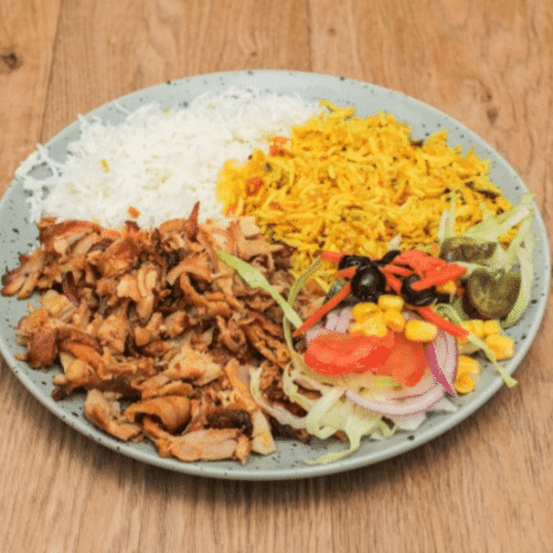 Kipdöner schotel