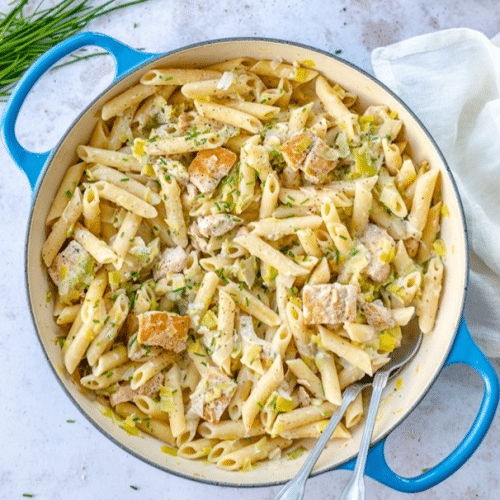 Pasta zalm