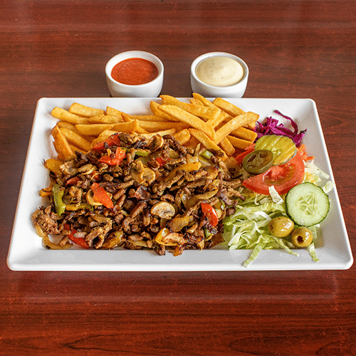 Shoarma schotel