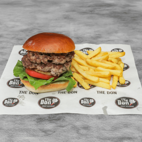 The Don beef burger
