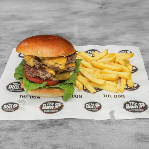 The Don cheeseburger