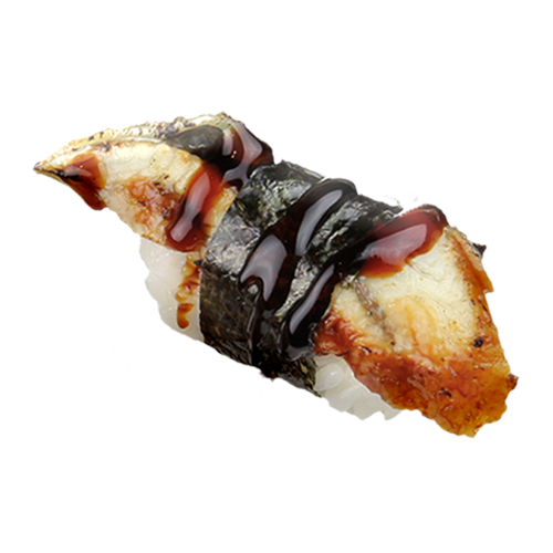 Gegrilde paling nigiri