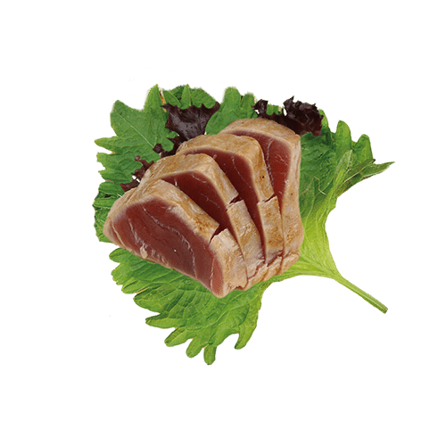 Geflambeerde tonijn