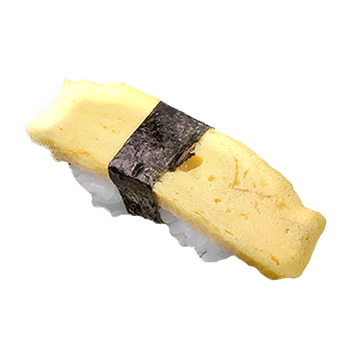 Zoete omelet nigiri