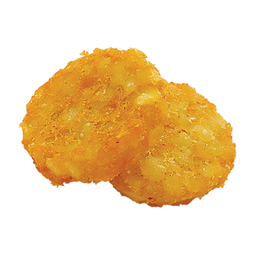 Gefrituurde aardappelkoekjes