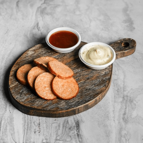 6 plakjes grillworst