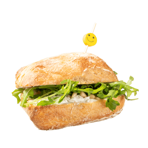 Broodje geitenkaas met walnoot en honing