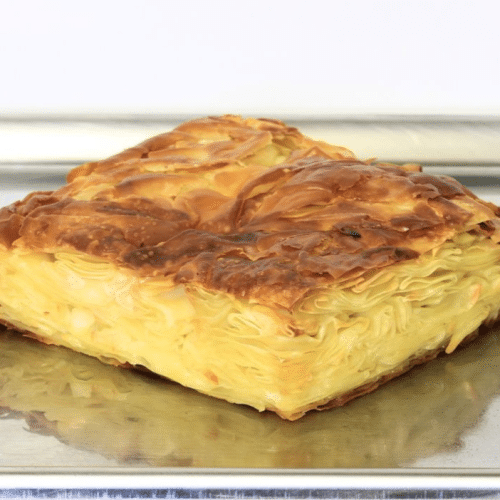 Crispy feta borek