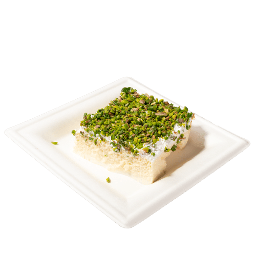 Pistachio milk cake