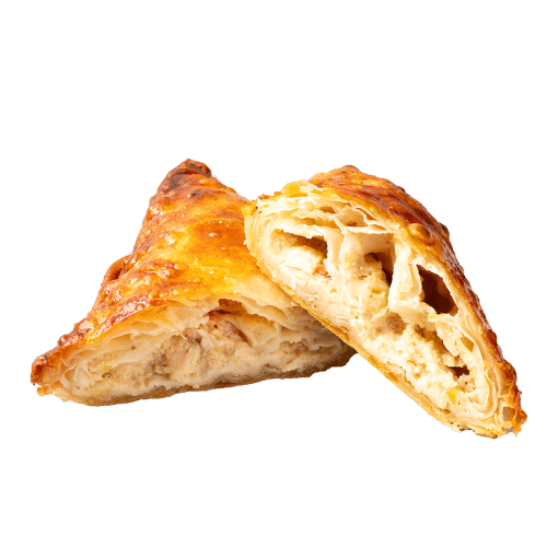 Cheesy chicken triangle