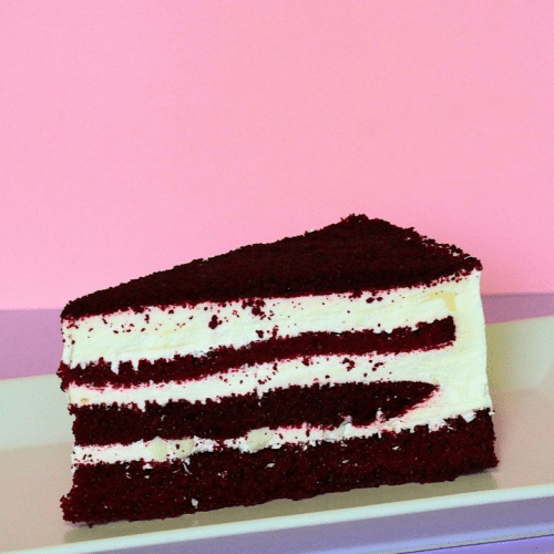 Velvet red slice