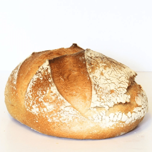 White sourdough bread