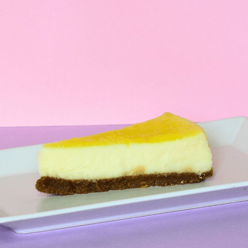 Zesty lemon cheesecake