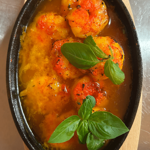 Scampi Flambé
