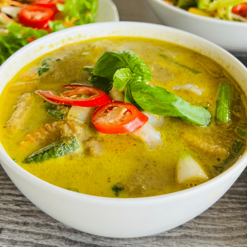 Thai pittige green curry