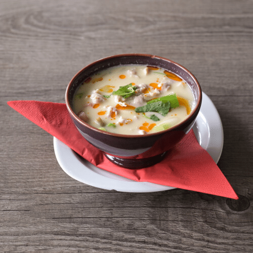 Thaise kokossoep met kip (tom kha kai)