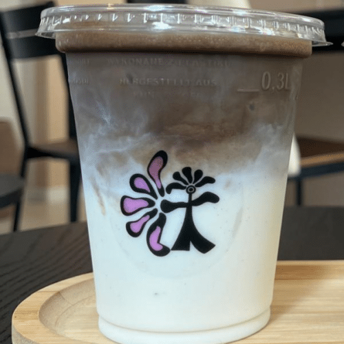 Hoijcha iced latte havermelk