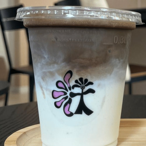 Hoijcha iced latte kokosmelk