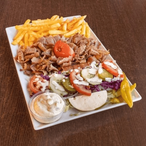 Kebab schotel
