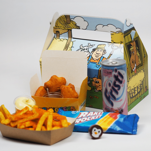 Kindermenu nuggets