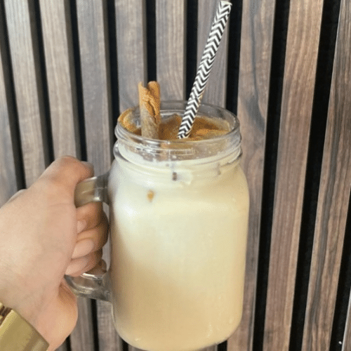 Iced chai latte