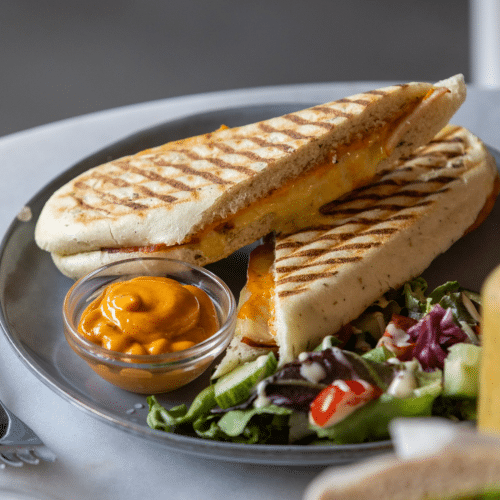 Panini grillworst