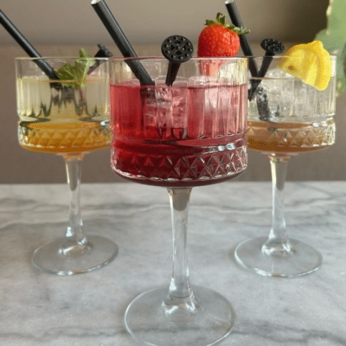 Strawberry soda