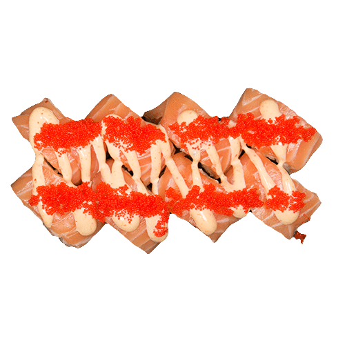Salmon dynamite roll, 4 stuks