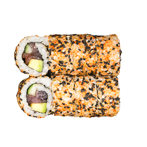 Spicy maguro roll, 4 stuks