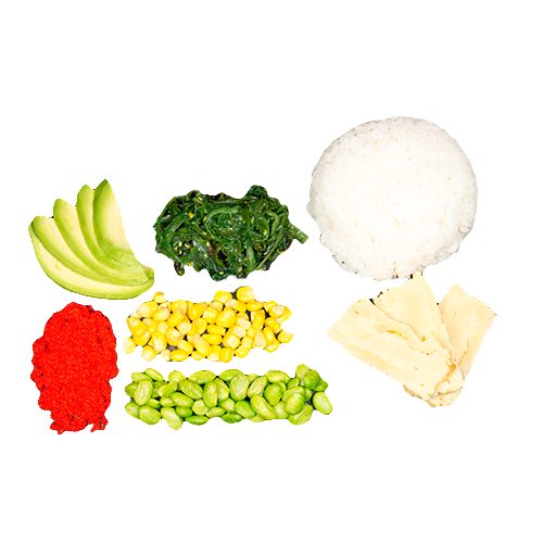 Veggie poké bowl