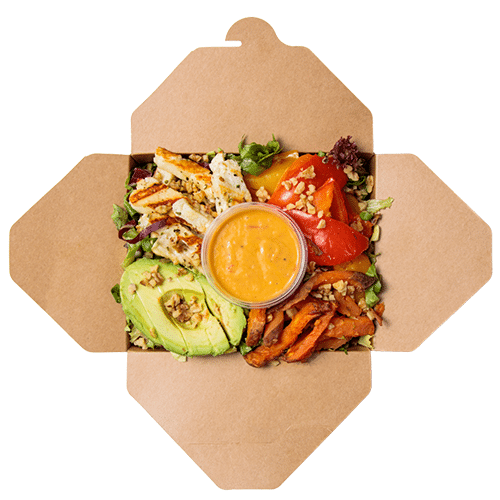 Say veggies, healthy salad