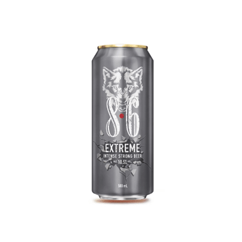 8.6 Extreme blik 500ml