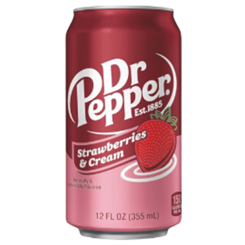 Dr. Pepper Strawberries And Cream 355ml